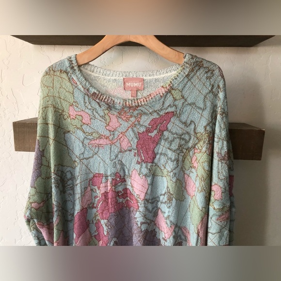 Show me your MuMu|Bonfire sweater,world tour knit in pastel tones•••Slouchy fit - Picture 5 of 14